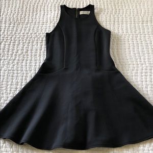 Black racerback dress
